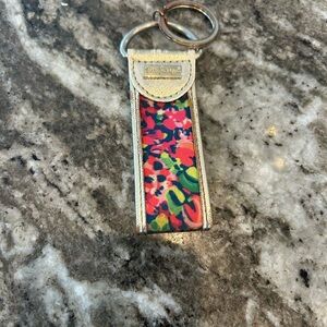 Lilly Pulitzer keychain, had wear but GUC